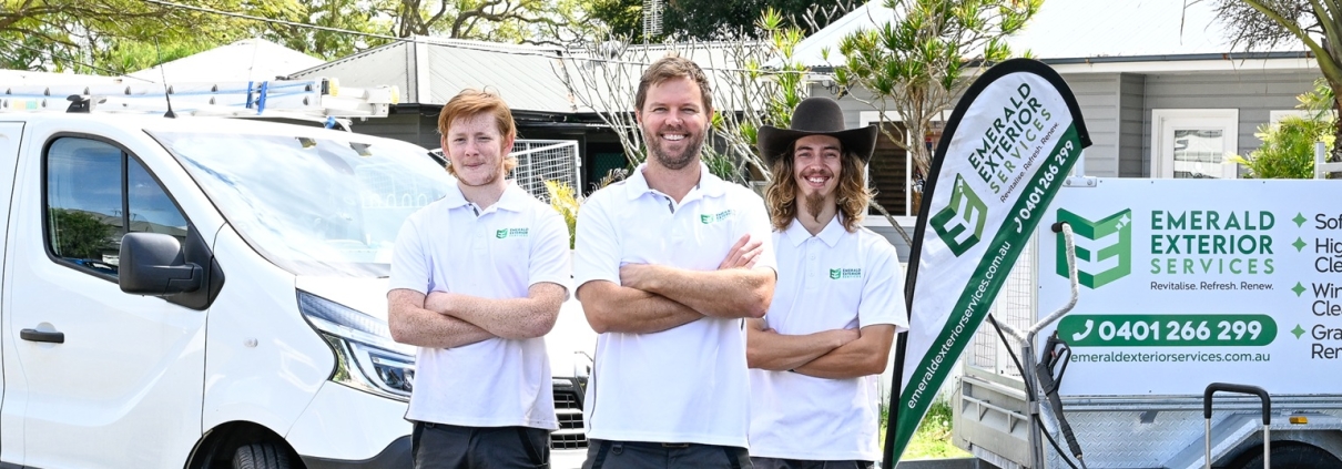 Emerald Exterior Services permanent team